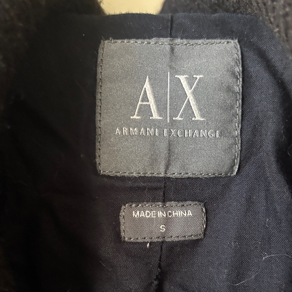 Armani Exchange Women's Gray Bomber Jacket - Picture 2 of 6
